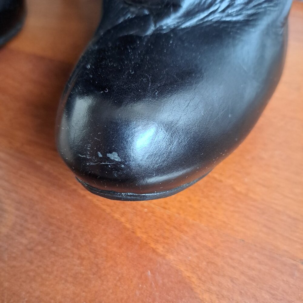 Roberto Cavalli Real Fur Leather Boots with Buckles Size 37 - Picture 8 of 16